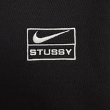 Moletom Stussy x Nike Washed Fleece Crew Black