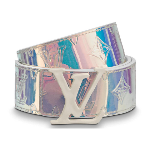 Cinto Louis Vuitton LV Shape Belt Monogram Prism