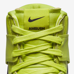 Nike Dunk High x AMBUSH "Flash Lime"